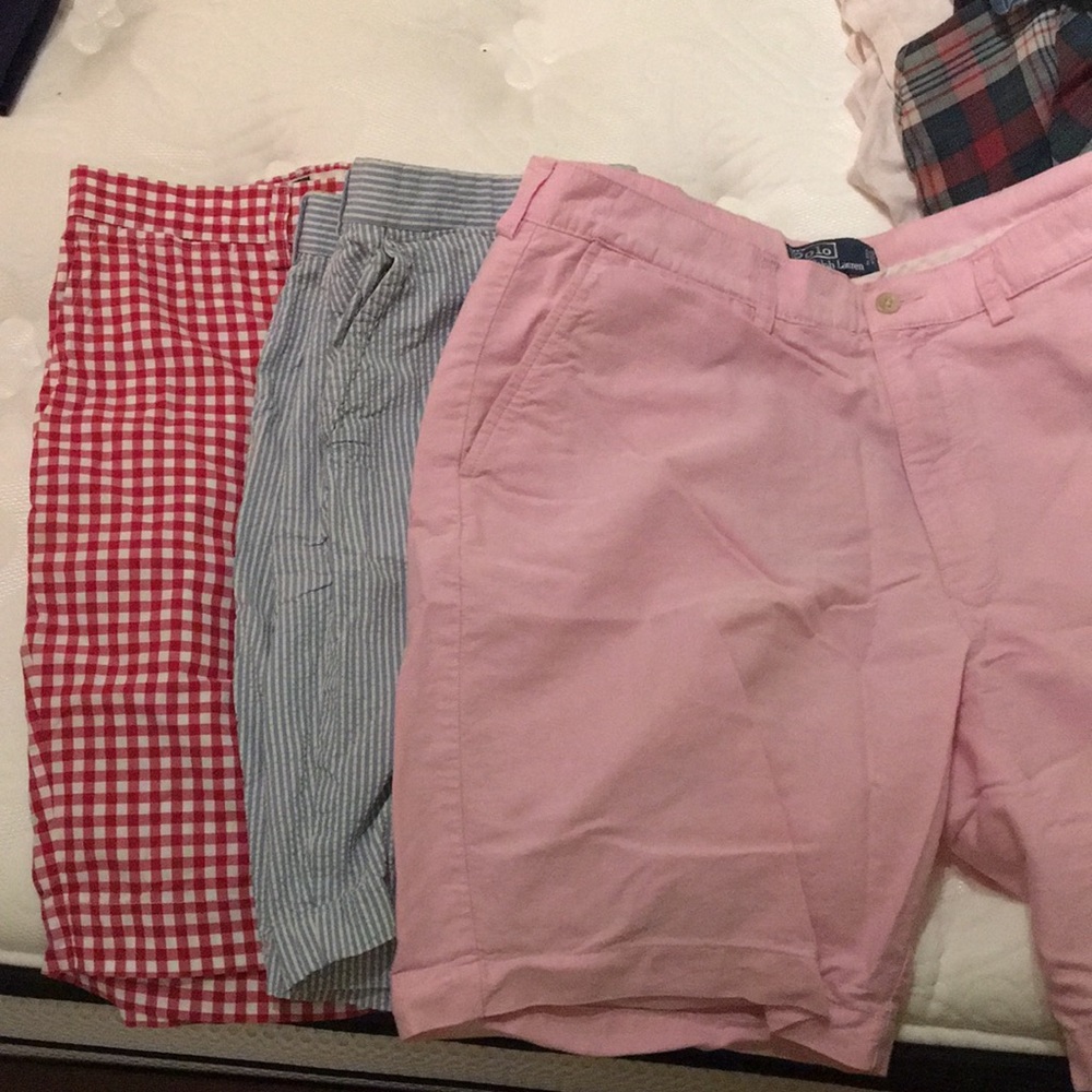 3 polo Ralph Lauren shorts